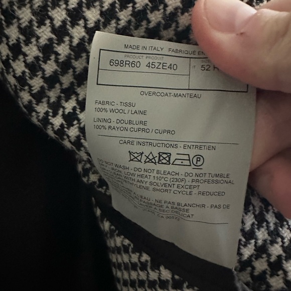 Tom Ford Double Breasted Pea Coat Fully Canvassed - Picture 14 of 16